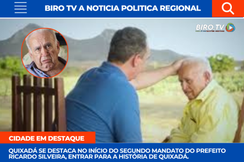 Quixadá se destaca no início do segundo mandato do prefeito Ricardo Silveira